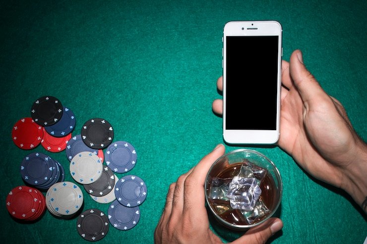 Antarmuka aplikasi mobile zia slot dengan pilihan olahraga dan kasino langsung